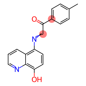 α-[(8-Hydroxy-5-quinolyl)imino]-4'-methylacetophenone