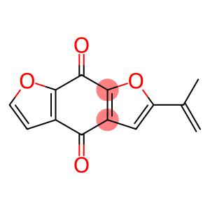 2-(1-Methylethenyl)benzo[1,2-b:5,4-b']difuran-4,8-dione