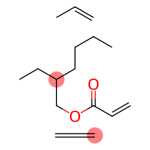 2-Propenoic acid, 2-ethylhexyl ester, polymer with ethene and 1-propene
