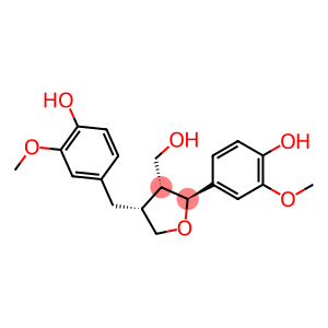 2-Methoxy-4-[[(2S)-tetrahydro-2α-(3-methoxy-4-hydroxyphenyl)-3β-(hydroxymethyl)furan-4β-yl]methyl]phenol