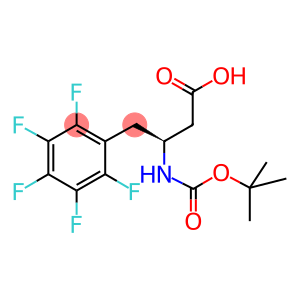 (S)-3-((叔丁氧羰基)氨基)-4-(全氟苯基)丁酸