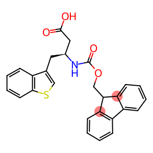 (S)-3-((((9H-芴-9-基)甲氧基)羰基)氨基)-4-(苯并[b]噻吩-3-基)丁酸