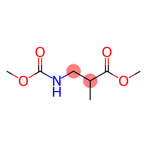 Propanoic  acid,  3-[(methoxycarbonyl)amino]-2-methyl-,  methyl  ester