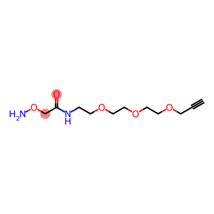 氨氧基-酰胺-三聚乙二醇-炔