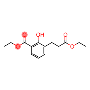 Ethyl 3-(3-ethoxy-3-oxopropyl)-2-hydroxybenzoate