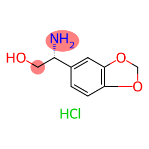 1,3-Benzodioxole-5-ethanol, β-amino-, hydrochloride (1:1), (βR)-