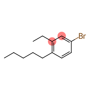 Benzene, 4-bromo-2-ethyl-1-pentyl-