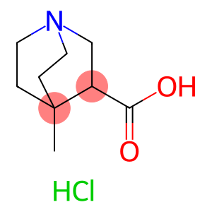 4-methyl-1-azabicyclo[2.2.2]octane-3-carboxylic acid hydrochloride