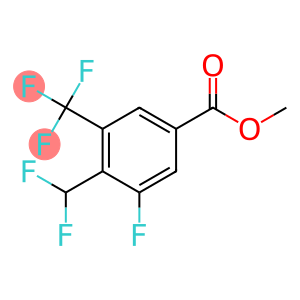 Methyl 4-(difluoromethyl)-3-fluoro-5-(trifluoromethyl)benzoate