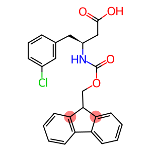 N-BETA-(9-FLUORENYLMETHOXYCARBONYL)-L-BETA-HOMO(3-CHLOROPHENYL)ALANINE