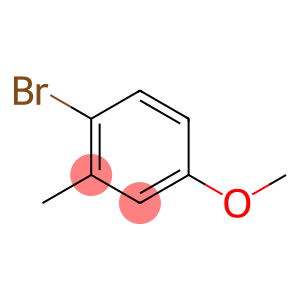 2-Bromo-5-methoxytoluene, 1-Bromo-4-methoxy-2-methylbenzene, 4-Bromo-3-methylphenyl methyl ether