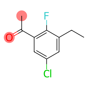 1-(5-Chloro-3-ethyl-2-fluorophenyl)ethanone