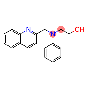 2-[Phenyl[(2-quinolyl)methyl]amino]ethanol