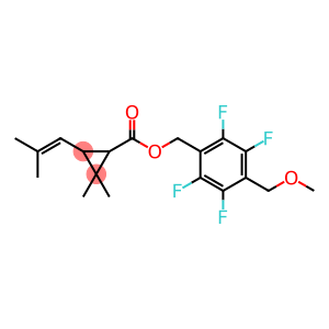 2,3,5,6-tetrafluoro-4-(methoxymethyl)benzyl 2,2-dimethyl-3-(2-methylprop-1-en-1-yl)cyclopropanecarboxylate