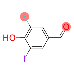 3-fluoro-4-hydroxy-5-iodobenzaldehyde