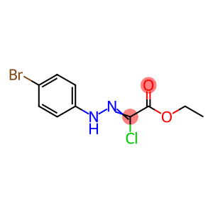 ethyl (2Z)-2-[2-(4-bromophenyl)hydrazin-1-ylidene]-2-chloroacetate