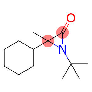 1-tert-Butyl-3-cyclohexyl-3-methylaziridin-2-one