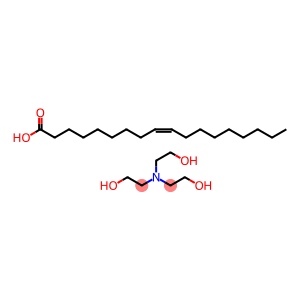 2-hydroxy-N,N-bis(2-hydroxyethyl)ethanaminium (9E)-octadec-9-enoate