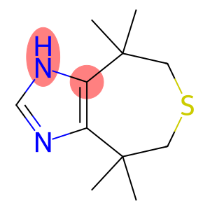 1H-Thiepino[4,5-d]imidazole, 4,5,7,8-tetrahydro-4,4,8,8-tetramethyl-