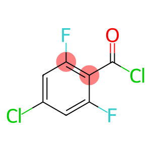 Benzoyl chloride, 4-chloro-2,6-difluoro- (9CI)
