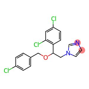 Imidazole, 1,2,4-dichloro-beta-(p-chlorobenzyl)oxyphenethyl-