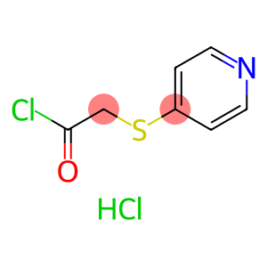 2-(pyridin-4-ylthio)acetyl chloride hydrochloride