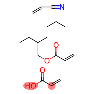 2-丙烯酸与2-丙烯酸-2-乙基己酯和2-丙烯腈的聚合物