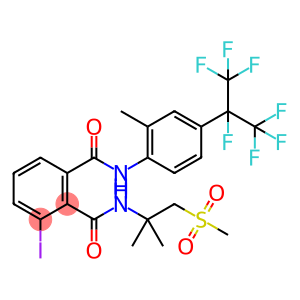 N2-[1,1-Dimethyl-2-(methylsulfonyl)ethyl]-3-iodo-N1-{2-methyl-4-[1,2,2,2-tetrafluoro-1-(trifluoromethyl)ethyl]phenyl}-1,2-benzenedicarboxamide
