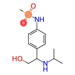 N-[4-[2-Hydroxy-1-[(1-methylethyl)amino]ethyl]phenyl]methanesulfonamide