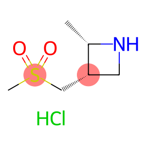 (2S,3S)-2-methyl-3-(methylsulfonylmethyl)azetidine