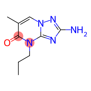 2-AMINO-6-METHYL-5-OXO-4-N-PROPYL-4,5-DIHYDRO-S-TRIAZOLE[1,5-A]PYRIMIDINE