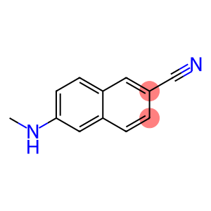 2-Naphthalenecarbonitrile, 6-(methylamino)-