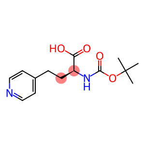 (2S)-2-{[(tert-butoxy)carbonyl]amino}-4-(pyridin-4-yl)butanoic acid