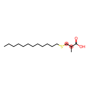 Propanoic acid, 3-(dodecylthio)-2-methyl-