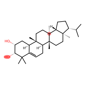 D:B-Friedo-B':A'-neogammacer-5-ene-2β,3β-diol