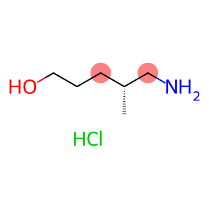 1-Pentanol, 5-amino-4-methyl-, hydrochloride (1:1), (4R)-