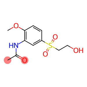 Acetamide, N-[5-[(2-hydroxyethyl)sulfonyl]-2-methoxyphenyl]-