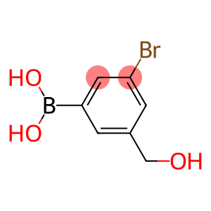 3-broMo-5-(hydroxyMethyl)phenylboronic acid