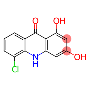9(10H)-Acridinone, 5-chloro-1,3-dihydroxy-