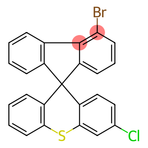 4-Bromo-3′-chlorospiro[9H-fluorene-9,9′-[9H]thioxanthene]