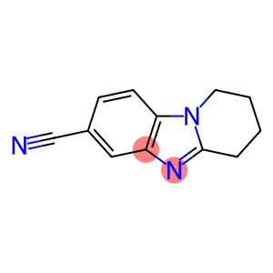 Pyrido[1,2-a]benzimidazole-7-carbonitrile, 1,2,3,4-tetrahydro- (7CI,8CI,9CI)