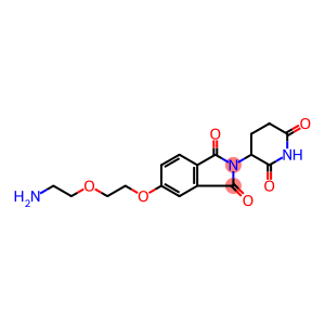 5-(2-(2-aminoethoxy)ethoxy)-2-(2,6-dioxopiperidin-3-yl)isoindoline-1,3-dione