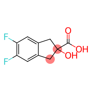 1H-Indene-2-carboxylic acid, 5,6-difluoro-2,3-dihydro-2-hydroxy-