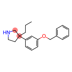 3-[m-(Benzyloxy)phenyl]-3-propylpyrrolidine