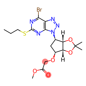1.2-[[(3ar,4s,6r,6as)-6-[7-bromo-5-(propylthio)-3h-1,2,3-triazolo[4,5-d]pyrimidin-3-yl]t