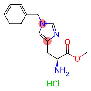 2-amino-3-[1-(phenylmethyl)-4-imidazolyl]propanoic acid methyl ester