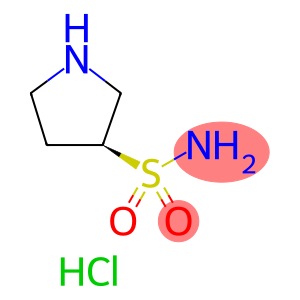 3-Pyrrolidinesulfonamide, hydrochloride (1:1), (3S)-