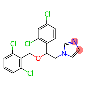 1H-Imidazole, 1-[2-(2,4-dichlorophenyl)-2-[(2,6-dichlorophenyl)methoxy]ethyl]- (9CI)