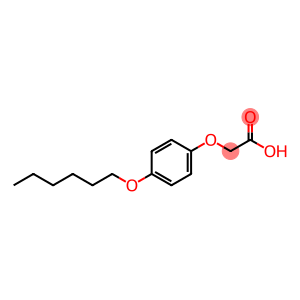 Acetic acid, [p-(hexyloxy)phenoxy]- (8CI)