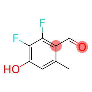 2,3-Dfluoro-4-hydroxy-6-methylbenzaldehyde